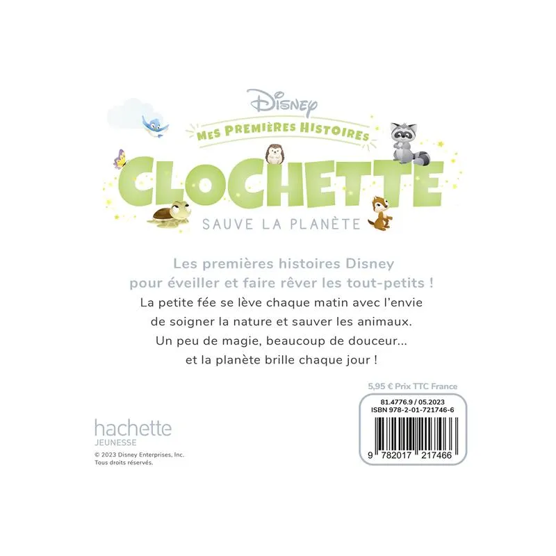 Mes premières histoires : Clochette sauve la planète - Disney - Disney Hachette - Grand format - ravate.com librairie reunion