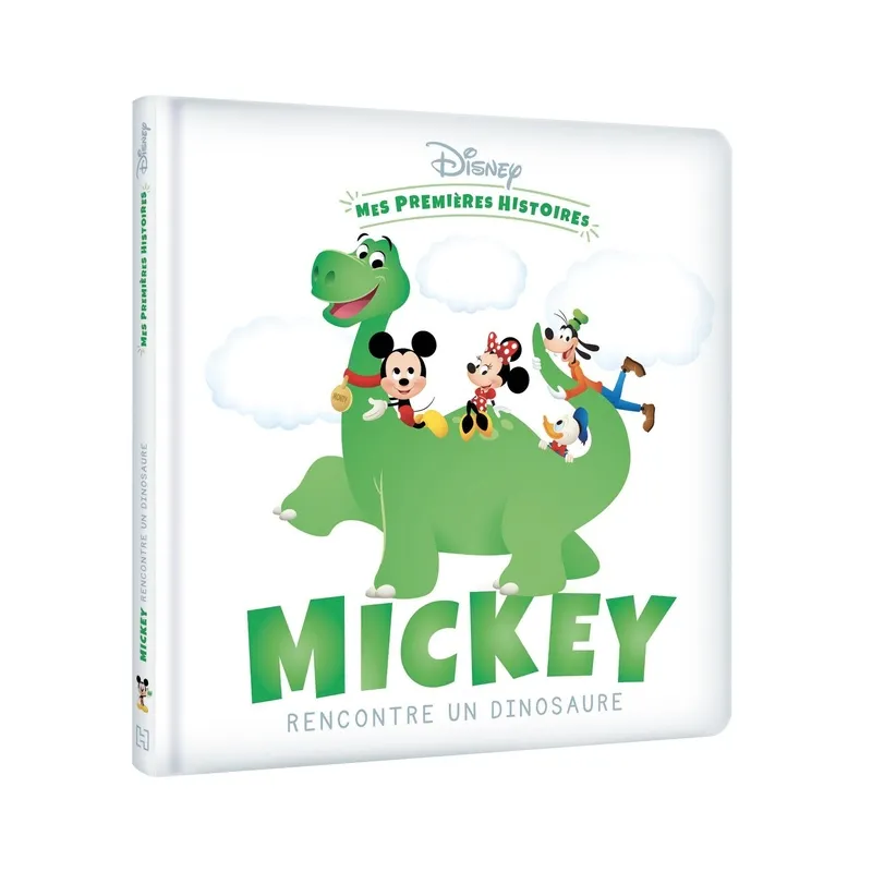 Mes premières histoires : Mickey rencontre un dinosaure - Disney - Disney Hachette - Grand format - ravate.com librairie reunion