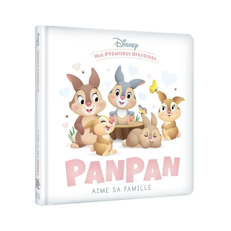 Mes premières histoires : Panpan aime sa famille - Disney - Disney Hachette - Grand format - ravate.com librairie reunion