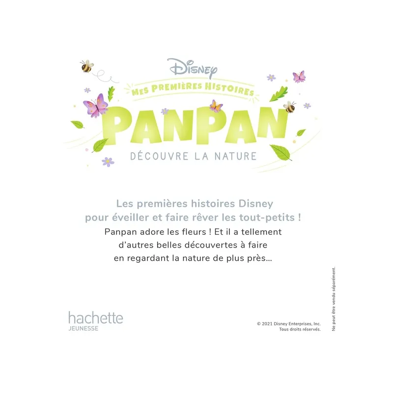 Mes premières histoires : Panpan découvre la nature - Disney - Disney Hachette - Grand format - ravate.com librairie reunion