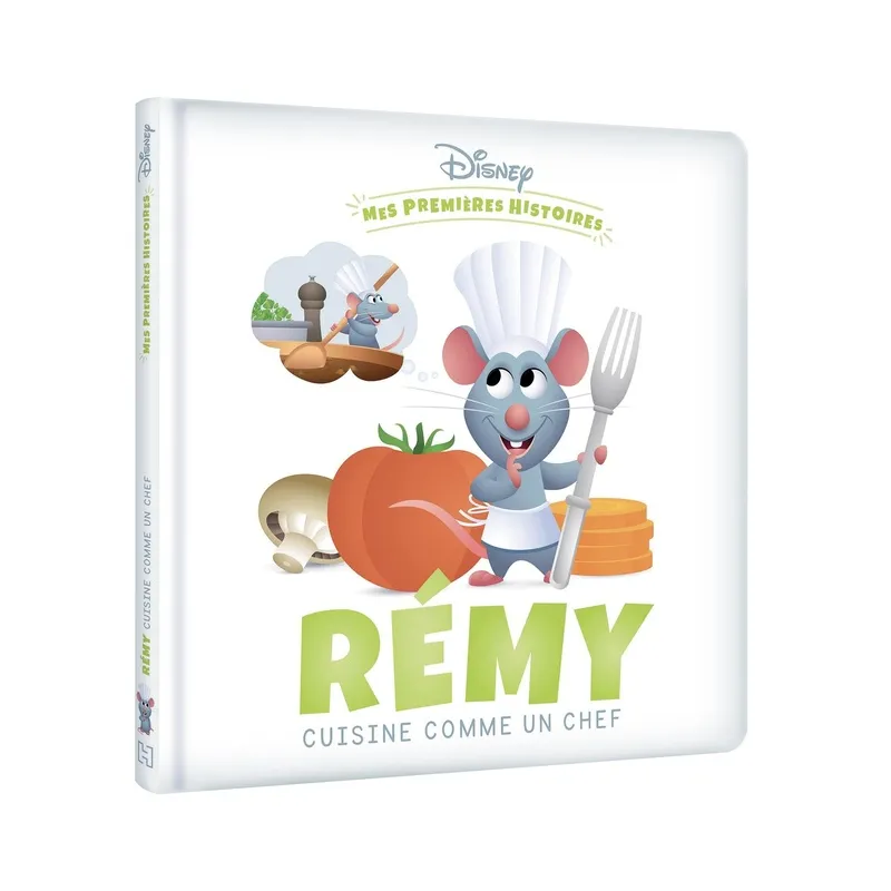Mes premières histoires : Rémy cuisine comme un chef - Disney - Disney Hachette - Grand format - ravate.com librairie reunion