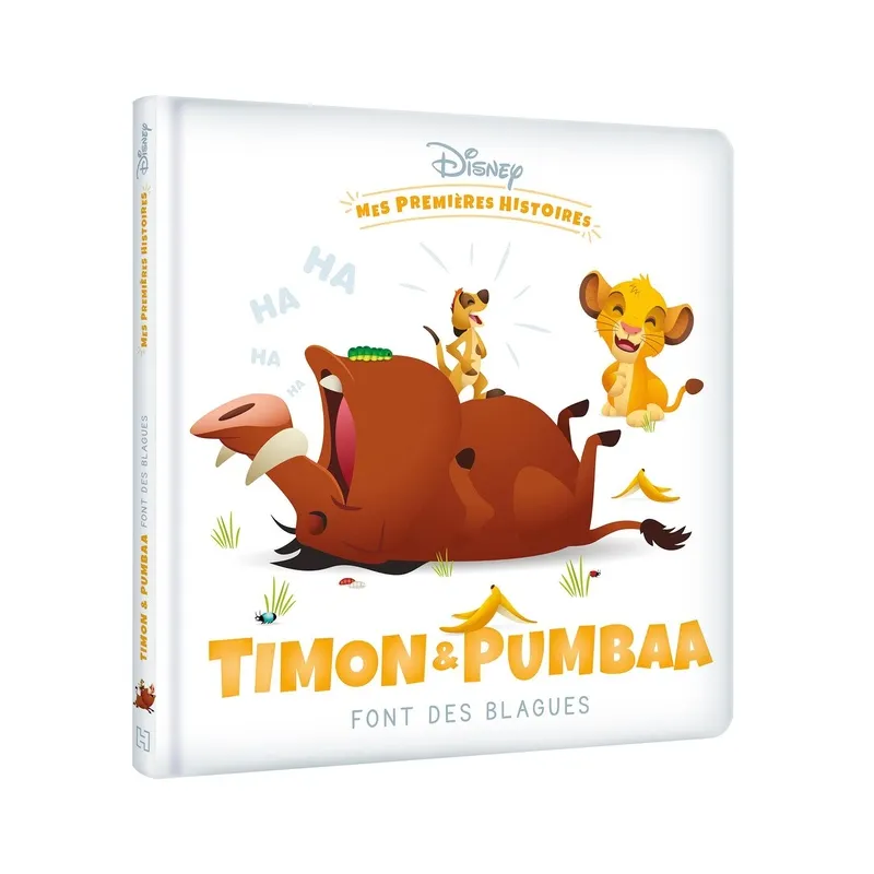 Mes premières histoires : Timon et Pumbaa font des blagues - Disney - Disney Hachette - Grand format - ravate.com librairie...