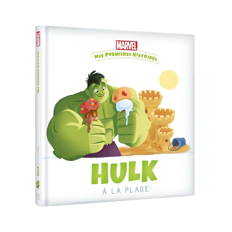 Mes premières histoires : Hulk à la plage - Marvel - Disney Hachette - Grand format - ravate.com librairie reunion