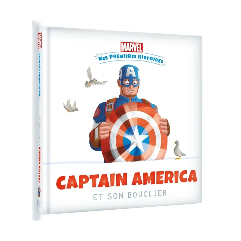 Mes premières histoires : Captain America et son bouclier - Marvel - Disney Hachette - Grand format - ravate.com librairie...