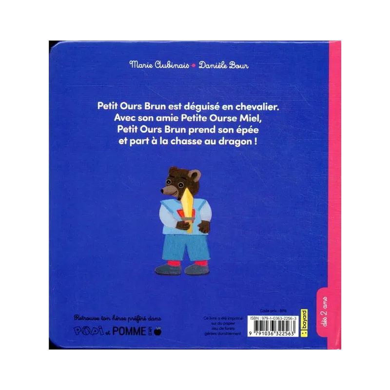 Petit Ours Brun se déguise - Marie Aubinais, Danièle Bour - Bayard Jeunesse - Grand format - ravate.com librairie reunion