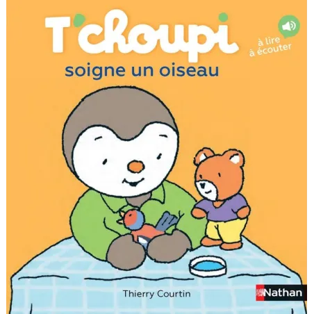 T'choupi soigne un oiseau