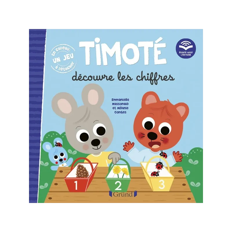 Timoté découvre les chiffres : écoute aussi l - ravate.com librairie reunion