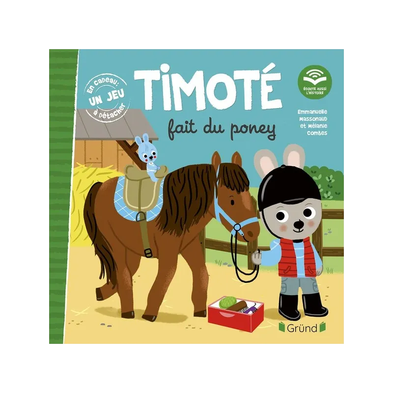 Timoté fait du poney : écoute aussi l - ravate.com librairie reunion