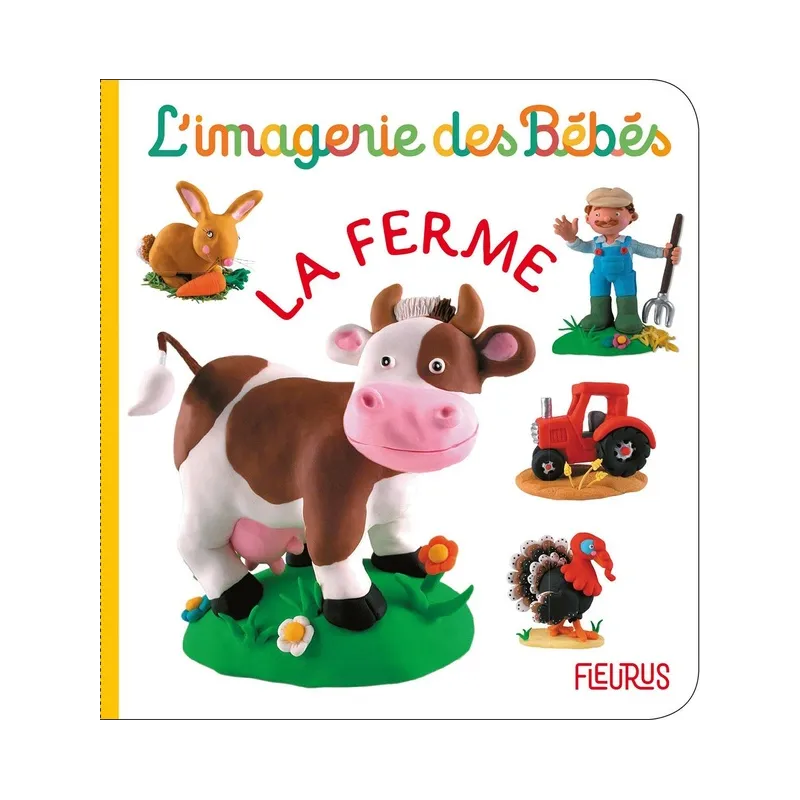 La ferme - Nathalie Bélineau, Christelle Mekdjian - Fleurus - Grand format - ravate.com librairie reunion