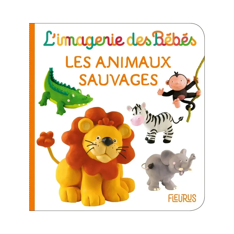 Les animaux sauvages - Nathalie Bélineau, Christelle Mekdjian - Fleurus - Grand format - ravate.com librairie reunion