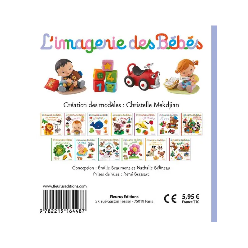 Les jouets - Nathalie Bélineau, Christelle Mekdjian - Fleurus - Grand format - ravate.com librairie reunion