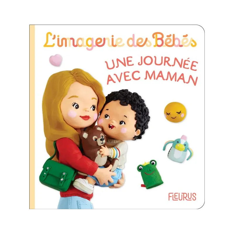 Une journée avec maman - Nathalie Bélineau, Christelle Mekdjian - Fleurus - Grand format - ravate.com librairie reunion