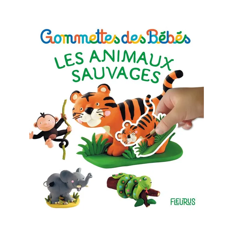 Les animaux sauvages - Nathalie Bélineau, Christelle Mekdjian - Fleurus - Papeterie / Coloriage - ravate.com librairie reunion