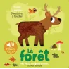 La forêt ; 5 matières à toucher, 5 sons à écouter - Marion Billet - Gallimard Jeunesse - Grand format - ravate.com librairie...