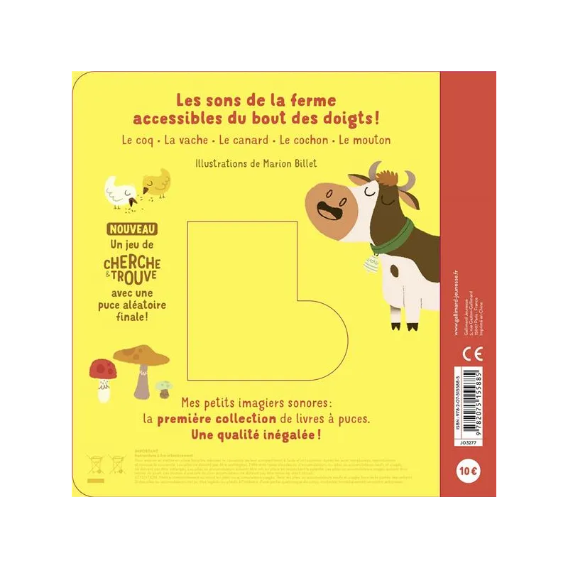 La ferme - Collectif - Gallimard Jeunesse - Grand format - ravate.com librairie reunion