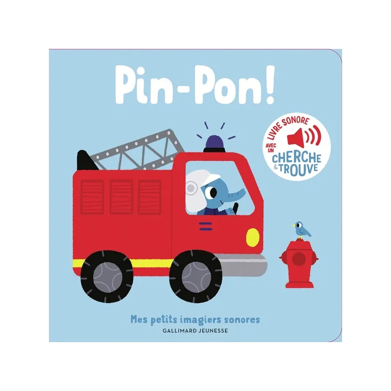 Pin-pon ! - Marion Billet - Gallimard Jeunesse - Grand format - ravate.com librairie reunion
