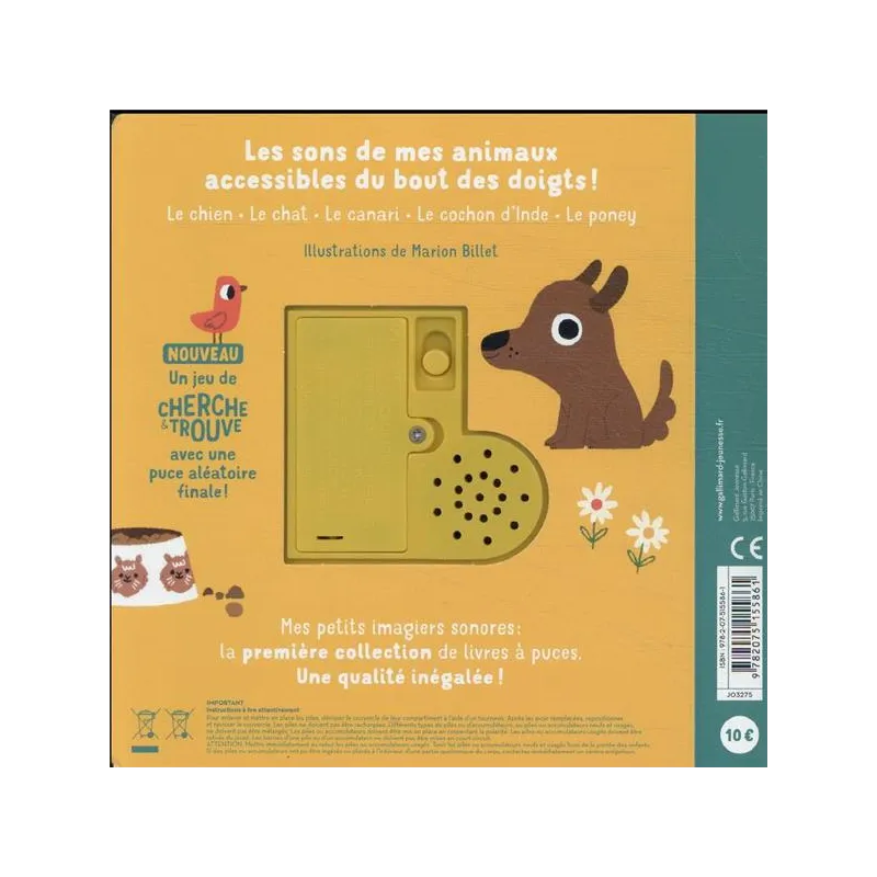 Mes animaux - Collectif - Gallimard Jeunesse - Grand format - ravate.com librairie reunion