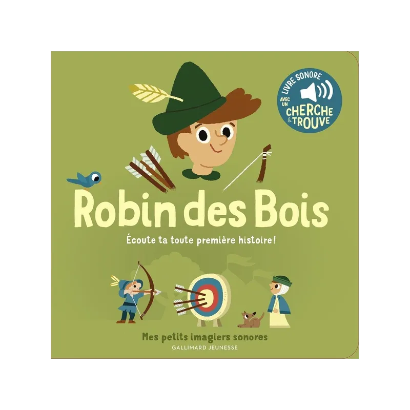 Robin des Bois - Marion Billet - Gallimard Jeunesse - Grand format - ravate.com librairie reunion
