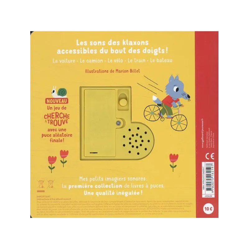 Tut, tuut ! des sons à écouter, des images à regarder - Collectif - Gallimard Jeunesse - Grand format - ravate.com librairie...