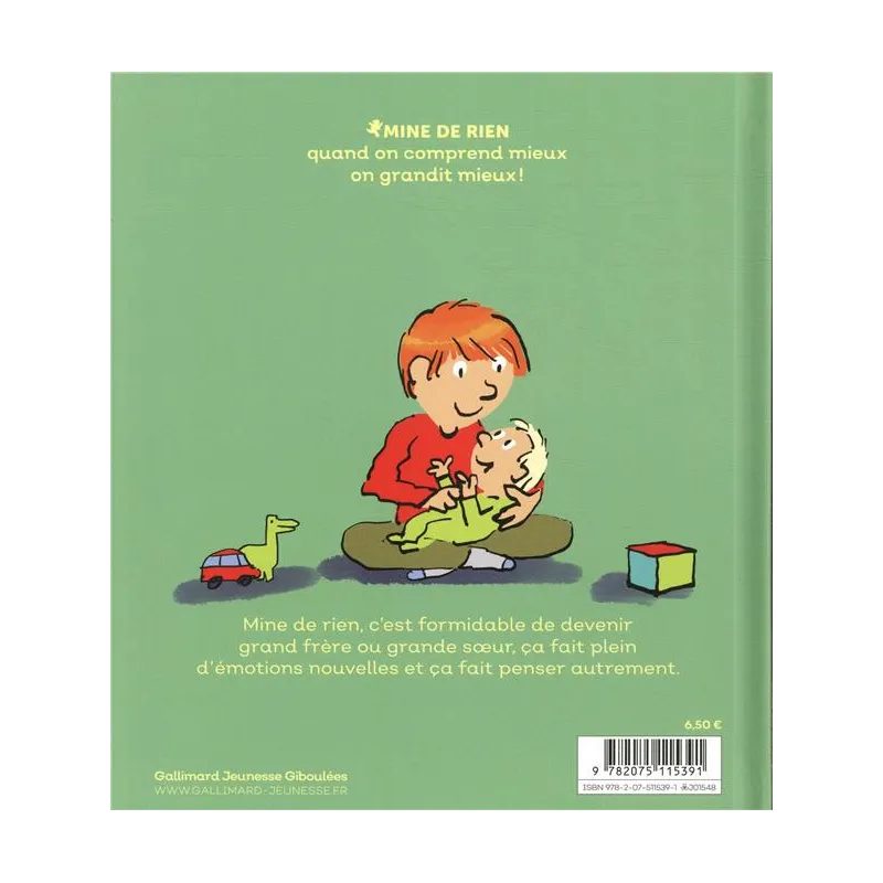 Un bébé à la maison - Catherine Dolto, Colline Faure-poirée, Robin - Gallimard Jeunesse-Giboulées - Grand format -...