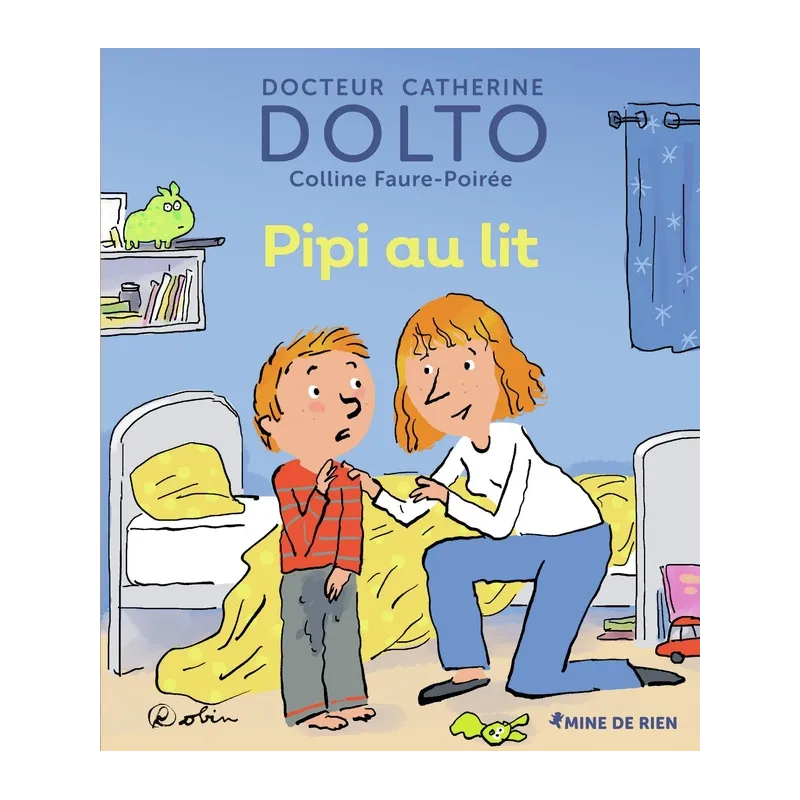 Pipi au lit - Catherine Dolto, Colline Faure-poirée - Gallimard Jeunesse - Grand format - ravate.com librairie reunion