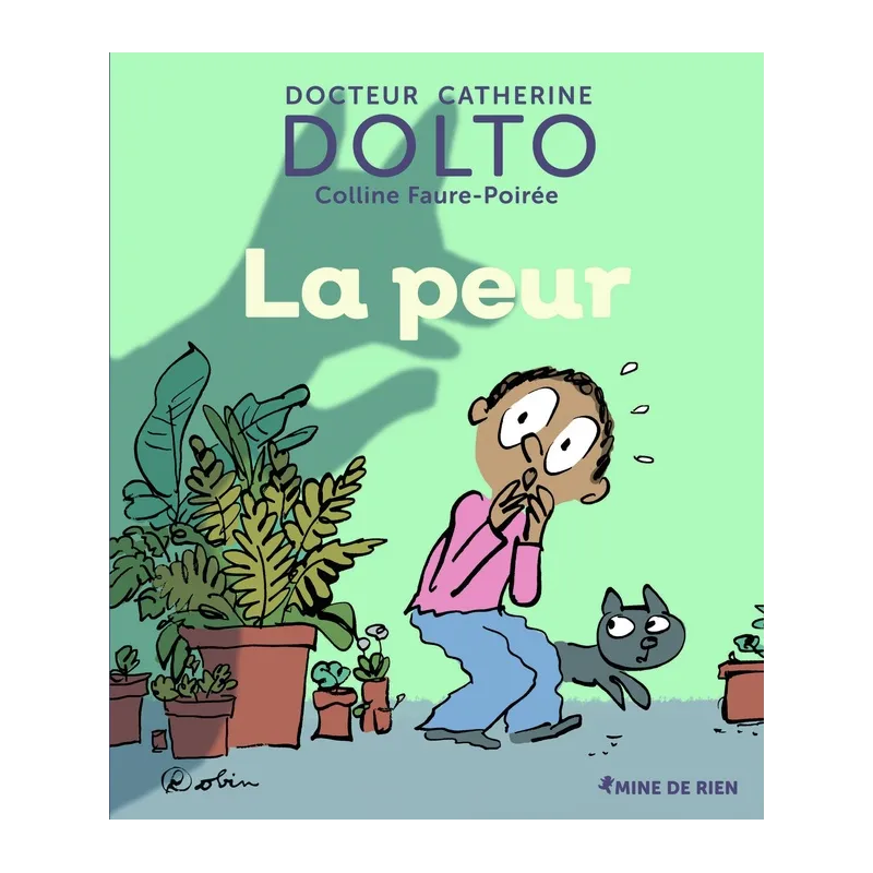 La peur - Catherine Dolto, Colline Faure-poirée - Gallimard Jeunesse-Giboulées - Grand format - ravate.com librairie reunion