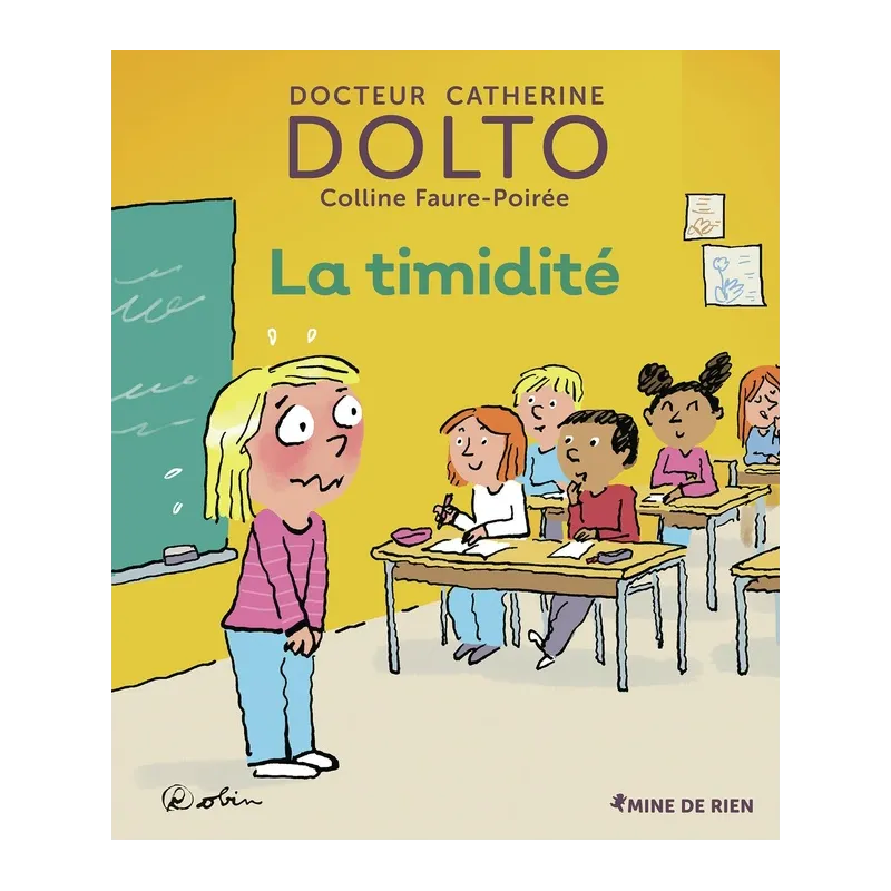 La timidité - Catherine Dolto, Colline Faure-poirée - Gallimard Jeunesse - Grand format - ravate.com librairie reunion