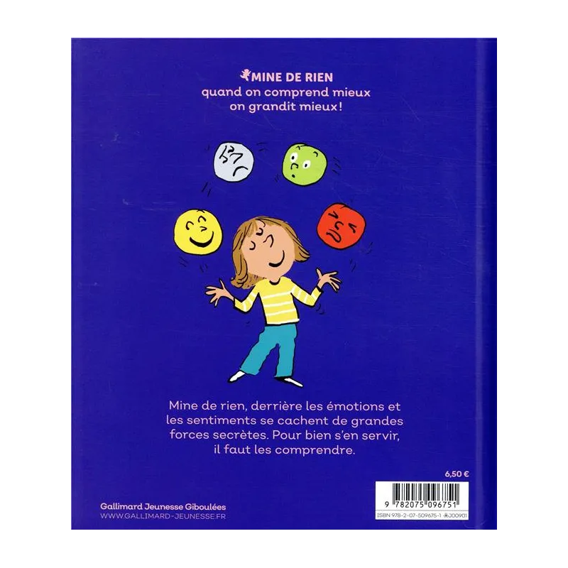 Les émotions et les sentiments - Catherine Dolto, Colline Faure-poirée, Robin - Gallimard Jeunesse-Giboulées - Grand format...