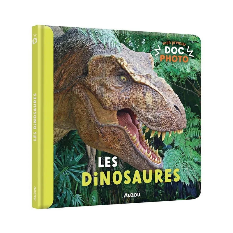 Mon premier doc photo : les dinosaures - Collectif - Auzou - Grand format - ravate.com librairie reunion