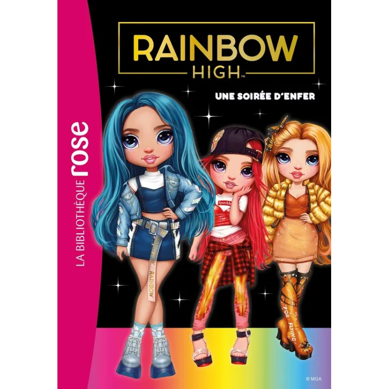 Rainbow High Tome 2 : une soirée d - ravate.com librairie reunion