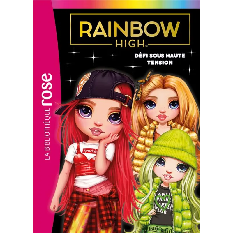 Rainbow High Tome 4 : défi sous haute tension - Collectif - Hachette Jeunesse - Poche - ravate.com librairie reunion