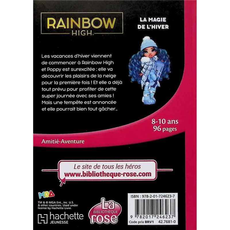 Rainbow High Tome 14 : La magie de l - ravate.com librairie reunion