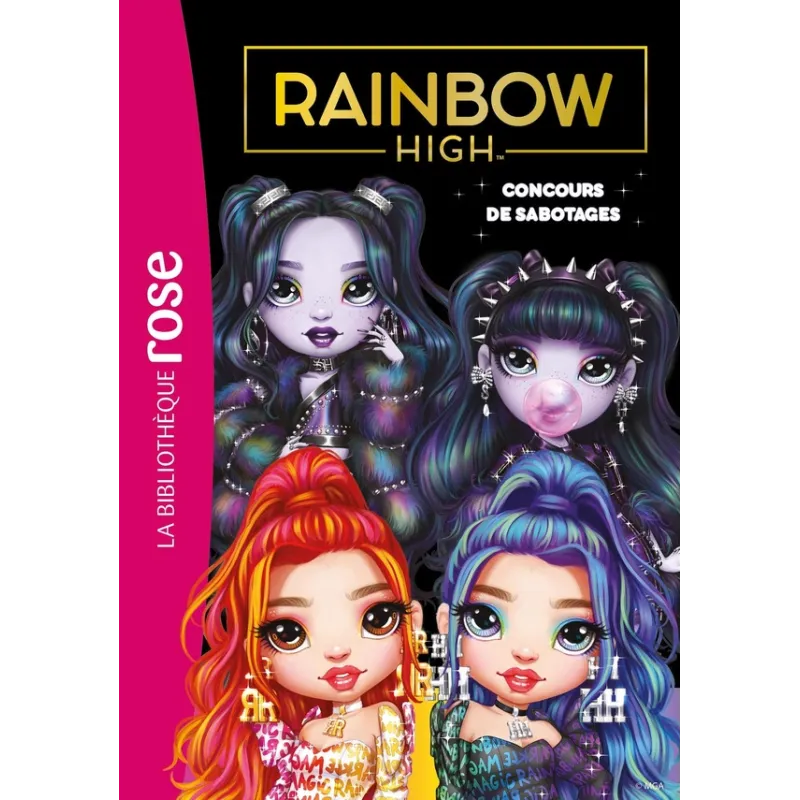 Rainbow High Tome 21 : Concours de sabotages - Collectif - Hachette Jeunesse - Poche - ravate.com librairie reunion