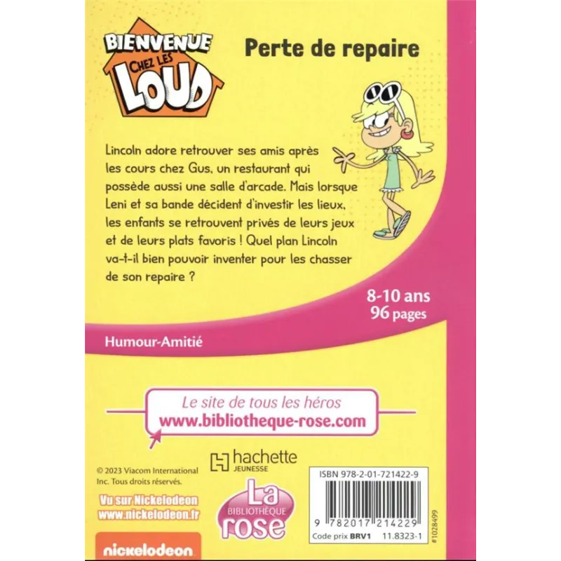 Bienvenue chez les Loud Tome 40 : perte de repaire - Collectif - Hachette Jeunesse - Poche - ravate.com librairie reunion