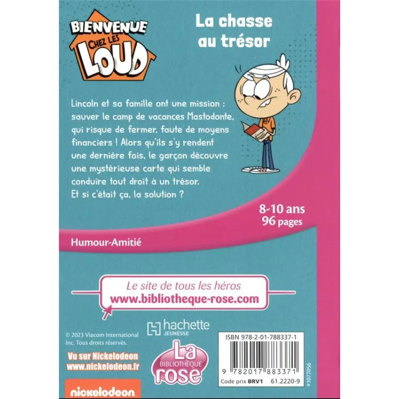 Bienvenue chez les Loud Tome 44 : la chasse au trésor - Collectif - Hachette Jeunesse - Poche - ravate.com librairie reunion