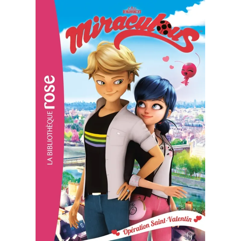 Miraculous Tome 5 : opération Saint-Valentin - Collectif - Hachette Jeunesse - Poche - ravate.com librairie reunion