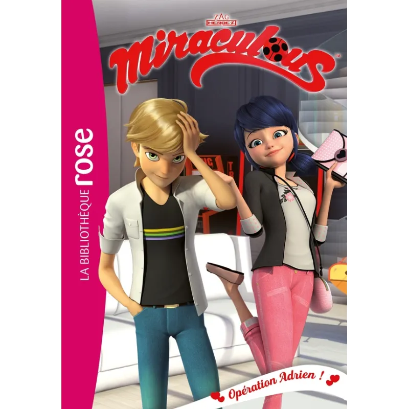 Miraculous Tome 26 : opération Adrien ! - Collectif - Hachette Jeunesse - Poche - ravate.com librairie reunion
