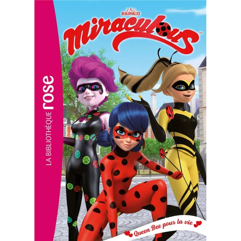 Miraculous Tome 29 : Queen Bee pour la vie - Collectif - Hachette Jeunesse - Poche - ravate.com librairie reunion