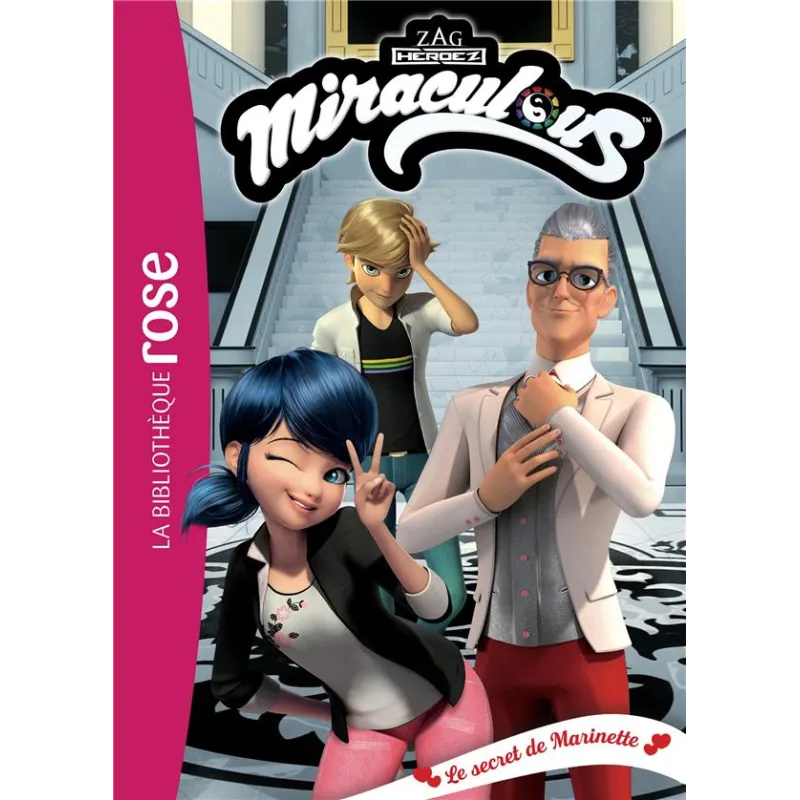 Miraculous Tome 41 : le secret de Marinette - Collectif - Hachette Jeunesse - Poche - ravate.com librairie reunion
