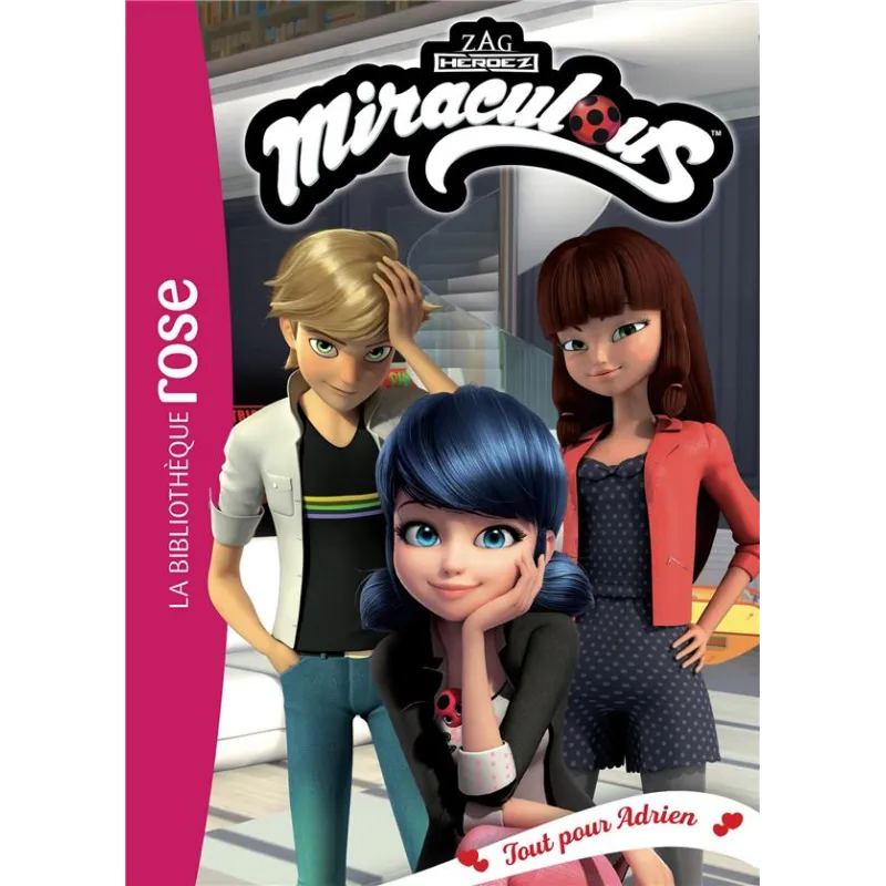 Miraculous Tome 44 : tout pour Adrien - Collectif - Hachette Jeunesse - Poche - ravate.com librairie reunion
