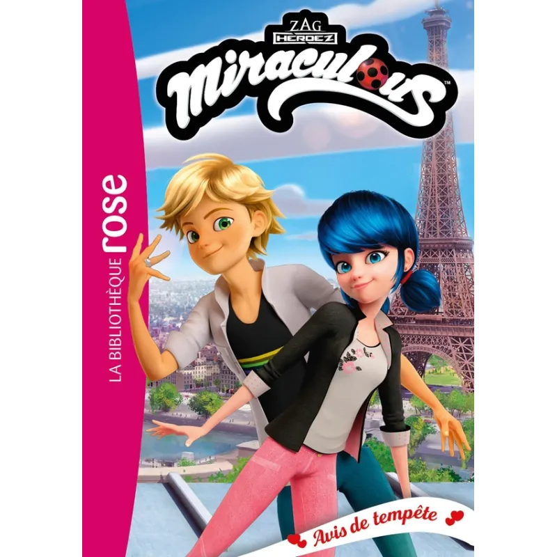 Miraculous Tome 49 : Avis de tempête - Collectif - Hachette Jeunesse - Poche - ravate.com librairie reunion