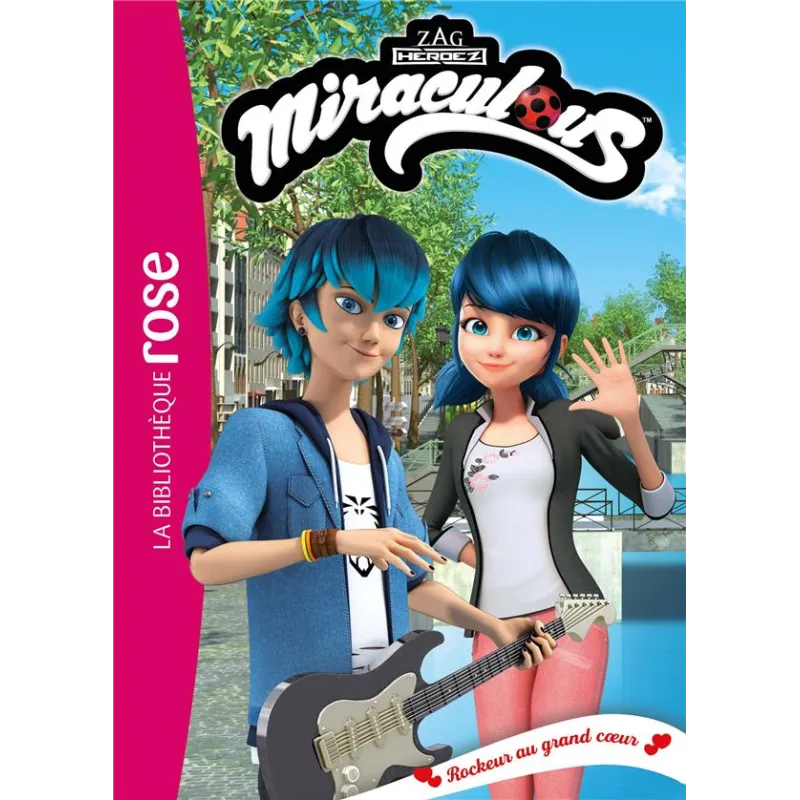 Miraculous Tome 50 : Rockeur au grand coeur - Collectif - Hachette Jeunesse - Poche - ravate.com librairie reunion