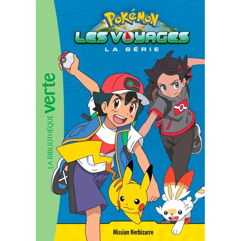 Pokémon - les voyages Tome 2 : mission Herbizarre - Collectif - Hachette Jeunesse - Poche - ravate.com librairie reunion