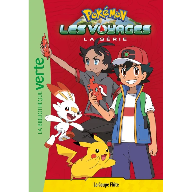 Pokémon - les voyages Tome 4 : la coupe flûte - Collectif - Hachette Jeunesse - Poche - ravate.com librairie reunion