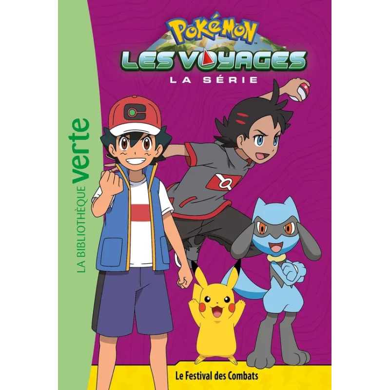 Pokémon - les voyages Tome 12 : le festival des combats - Collectif - Hachette Jeunesse - Poche - ravate.com librairie reunion