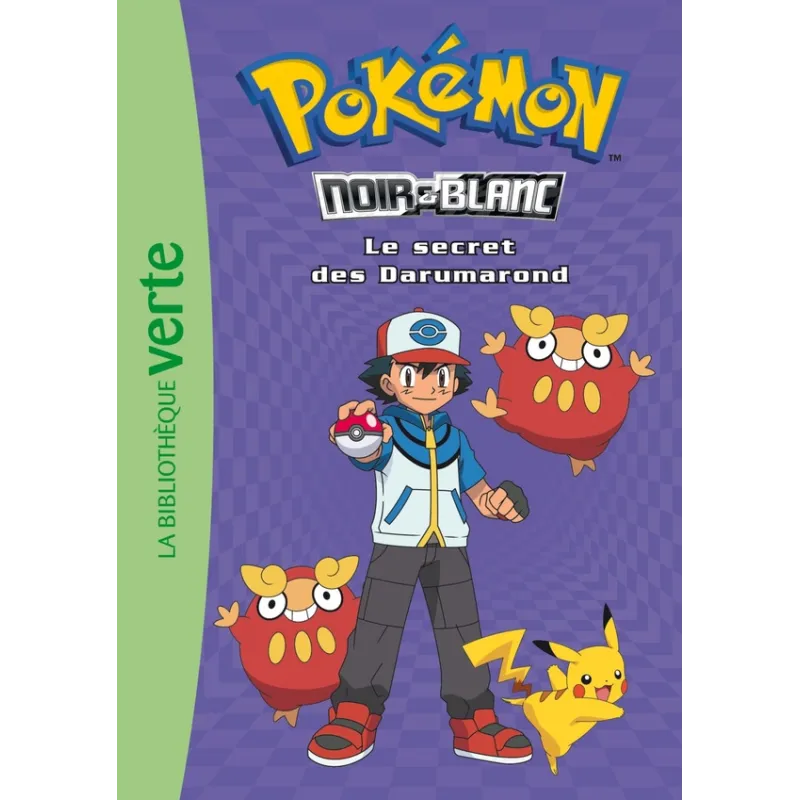 Pokémon Tome 5 : le secret des Darumarond - Collectif - Hachette Jeunesse - Poche - ravate.com librairie reunion
