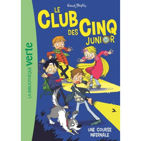 Le Club des Cinq junior Tome 4 : une course infernale