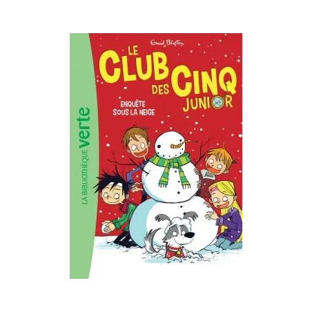 Le Club des Cinq junior Tome 8 : enquête sous la neige