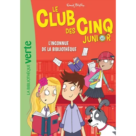 Le Club des Cinq junior Tome 16 : L'inconnue de la bibliothèque