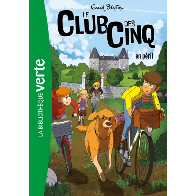 Le Club des Cinq Tome 5 : le Club des Cinq en péril - Enid Blyton - Hachette Jeunesse - Poche - ravate.com librairie reunion